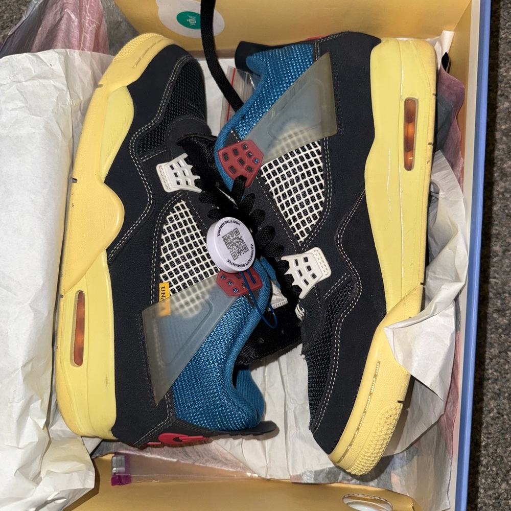 Jordan 4 Retro Union Off Noir